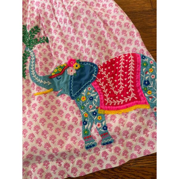 Mini Boden Girls' Elephant Applique Dress Size 5-6 - Picture 3 of 6